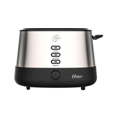 Tostadora Oster® 2 rebanadas en Acero Inoxidable