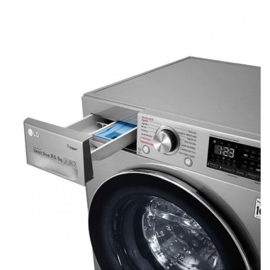 Lavasecarropas LG 10/6kg Inox al mejor precio del país.