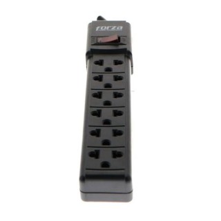 Zapatilla 2200W.6 conectores. Disyuntor -120V/240V