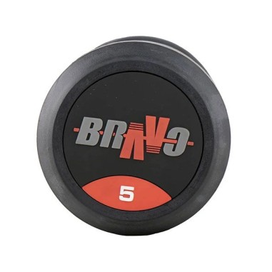 Mancuerna Circular Cub Goma Bravo 5kg AC2005 al mejor precio del país