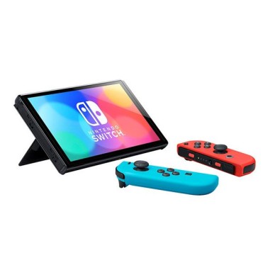 Consola Nintendo Switch OLED 64GB - Rojo/Azul. Al mejor precio en Paraguay