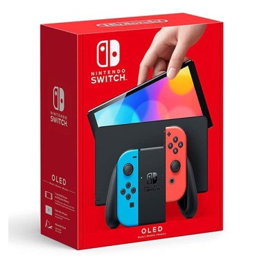 Consola Nintendo Switch OLED 64GB - Rojo/Azul. Al mejor precio en Paraguay