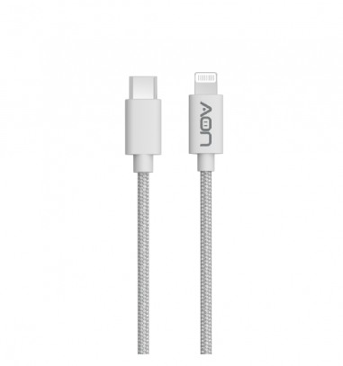 Cable AON USB-C a Lightning MFI 2m Blanco