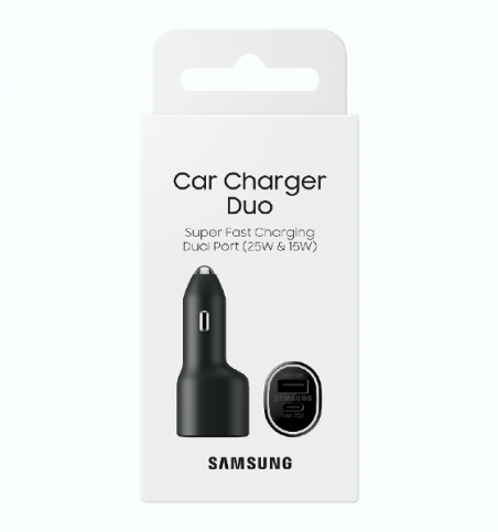 Cargador Samsung P/ Auto 25w Black