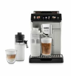 Máquina automática de café expreso, cafetera con bomba de 19 bares con  molinillo y espumador de leche manual Varita de vapor para capuchino latte