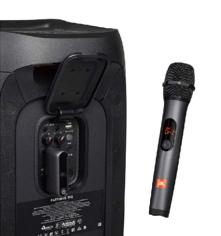 Microfono Jbl Wireless Dual Black