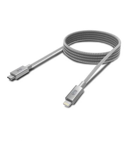 Cable Puregear Usb C A Lightning Silver