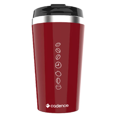 Cafetera eléctrica Cadence O'clock con taza termo