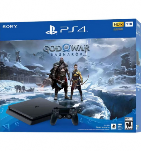 Consola Sony Playstation 4 1tb + God Of War: Ragnarok
