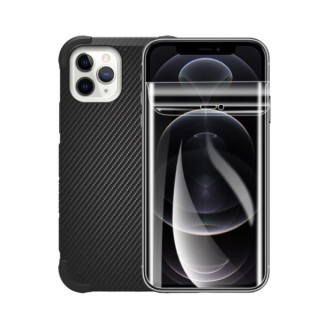 Combo Case Pure gear Iphone 11 Pro Dualtek Canva + Lámina Perfekut Clear