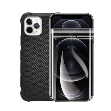 Combo Case Pure gear Iphone 11 Pro Dualtek Canva + Lámina Perfekut Clear