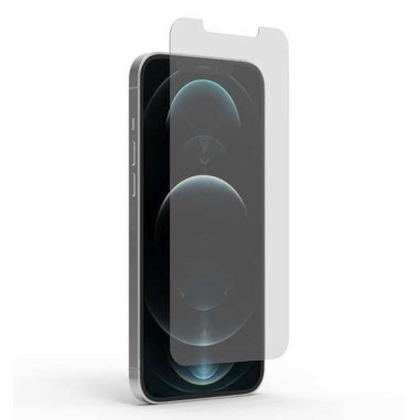 Combo Case Puregear Slim Shell iPhone 12 Pro Max Clear/Black + Lámina De Vidrio Puregear iPhone 12 Pro Max