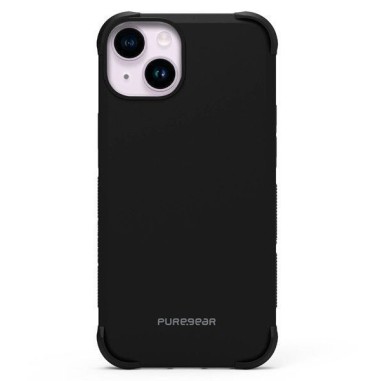 Combo Case Puregear Dualtek iPhone 14 Black + Lámina Perfekut Clear