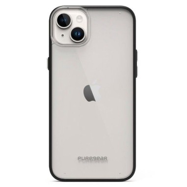 Case Puregear Slim Shell iPhone 14 Plus Clear/Black + Lámina Perfekut Clear