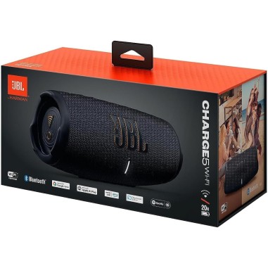 Parlante Bluetooth portátil JBL CHARGE 5 Wi-Fi. Al mejor precio en Paraguay