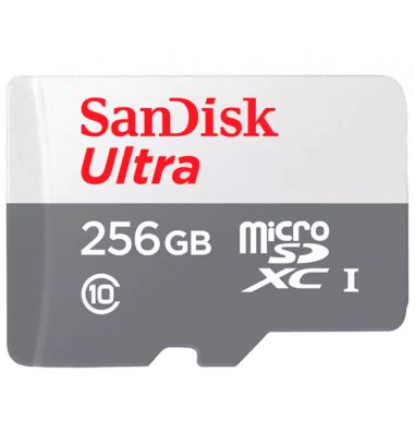 Memoricar Micro SD 256GB Sandisk Ultra