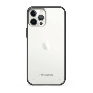 CASE PUREGEAR SLIM SHELL IPHONE 12 PRO MAX CLEAR/BLACK en Paraguay