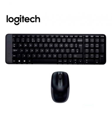 Kit Logitech Teclado + Mouse MK220 -...