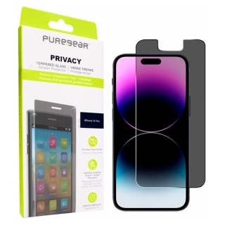 Lámina De Vidrio Privac.iPhone 14Pro C/B. Al mejor precio en el Paraguay