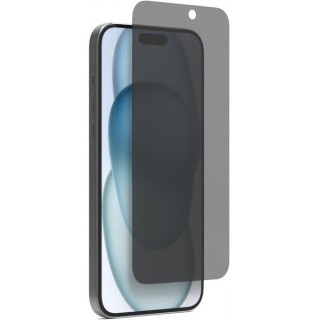 Lamina de vidrio templado de privacidad Apple iPhone 15 Plus C/B al mejor precio en Paraguay
