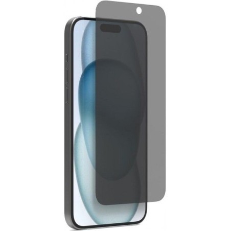 Lamina de vidrio templado de privacidad Apple iPhone 15 Plus C/B al mejor precio en Paraguay