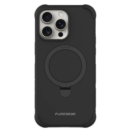 Funda iPhone 15 Pro Max  Dualtek MAGSAFE -BLK al mejor precio del Paraguay