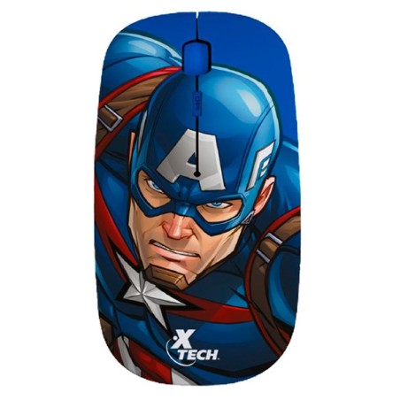 Mouse Wireless XTech Capitán America. Al mejor precio en el Paraguay