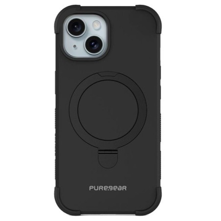 Case iPhone 15Plus Dualtek Magsafe BLK. Al mejor precio en el Paraguay