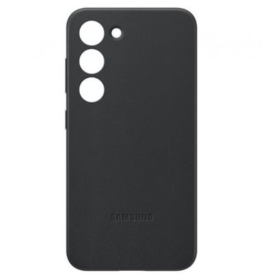 Case Samsung S23 Leather Cover Black