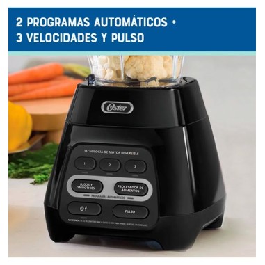 Licuadora Oster Con Programas Automáticos Y Motor Reversible. Al mejor precio en el Paraguay