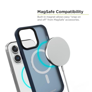 Case iPhone 15 Slim Shell Plus Magsafe Blue. Al mejor precio en el Paraguay