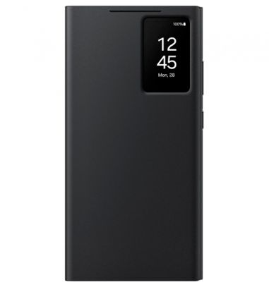 Case S24 Ultra Smart View Wallet Black