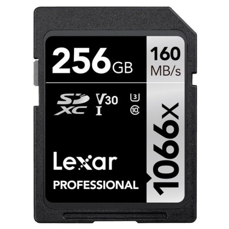 Memoria SD Lexar Professional 256GB. Al mejor precio en el Paraguay