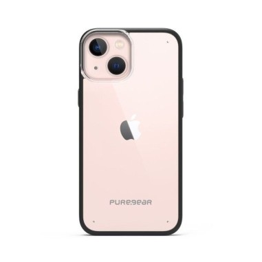 Case slim shell Iphone 13 Clear/Black