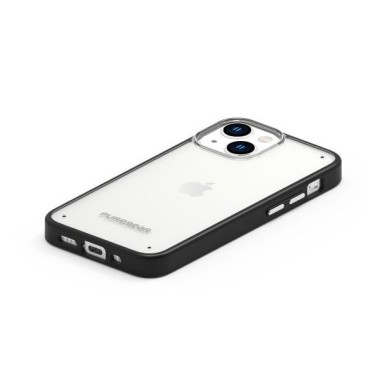 Case slim shell Iphone 13 Clear/Black