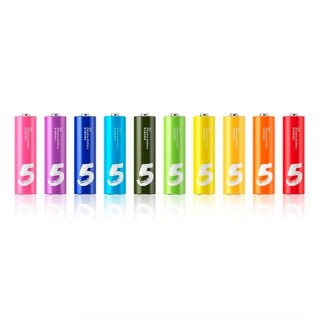 Pila Xiaomi Alcalina AA Rainbow LR6 Caja 10und . Al mejor precio en el Paraguay
