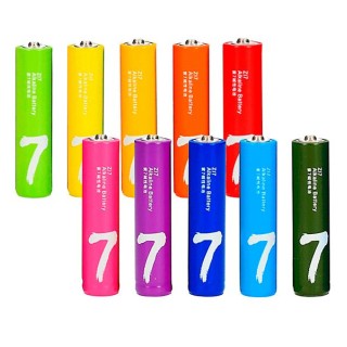 Pila Xiaomi Alcalina AAA Rainbow LR03 Caja 10und . Al mejor precio en el Paraguay