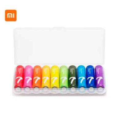 Pila Xiaomi Alcalina AAA Rainbow LR03 Caja 10und . Al mejor precio en el Paraguay