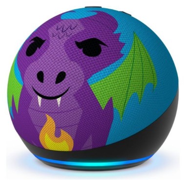 Parlante Amazon Echo Dot Kids 5th Gen Fire Dragon