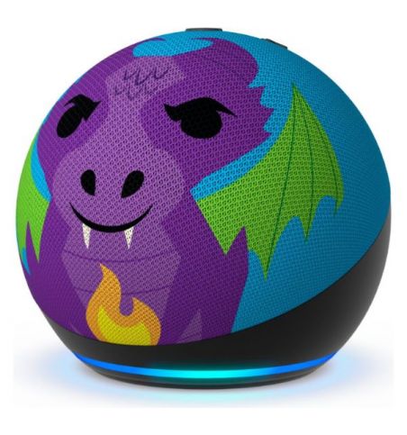 Parlante Amazon Echo Dot Kids 5th Gen Fire Dragon