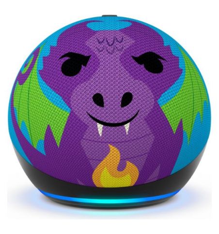 Parlante Amazon Echo Dot Kids 5th Gen Fire Dragon