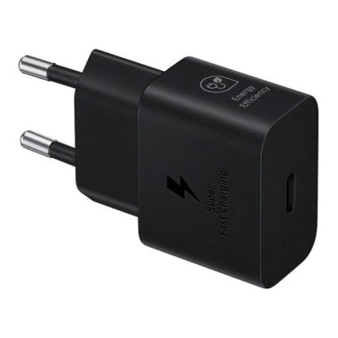 Adaptador Samsung 25W C/Cable Black. Al mejor precio en el Paraguay