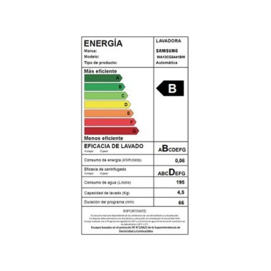 Lavarropas Samsung 13KG Eco Buble C/Superior White. Al mejor precio en el Paraguay