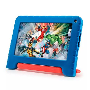 Tablet Kid Android 2+32GB Wifi Azul Avengers. Al mejor precio en el Paraguay