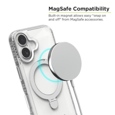 Case iPhone 16 KIK Slim Shell Plus Magsafe SLV. Al mejor precio en el Paraguay