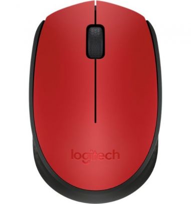 Mouse Logitech M170 Wireless - Rojo