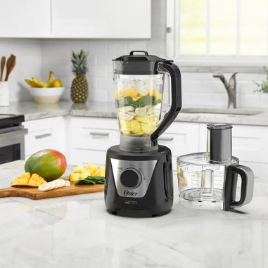 Multiprocesador de alimentos compacto 4 en 1 Oster. al mejor precio del país