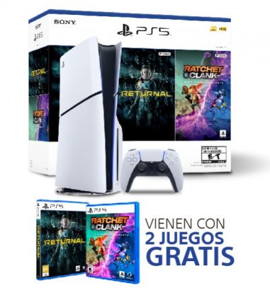 Consola Playstation 5 Slim Disco + 2...