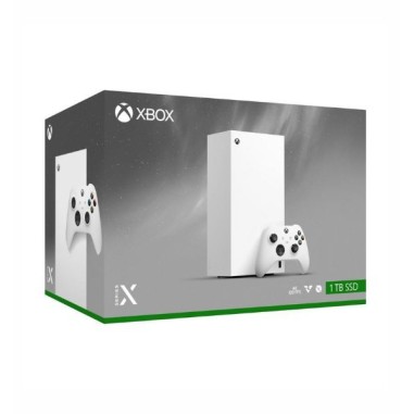 Consola Xbox Series X 1TB - Blanco. El Mejor precio del País.