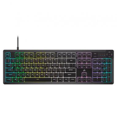 Teclado Corsair K55 Core RGB - Negro